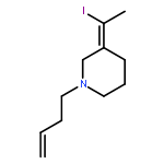 Piperidine, 1-(3-butenyl)-3-(1-iodoethylidene)-, (E)-