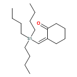 Cyclohexanone, 2-[(tributylstannyl)methylene]-, (E)-