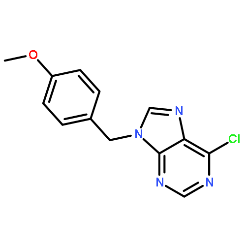 9H-Purine, 6-chloro-9-[(4-methoxyphenyl)methyl]-