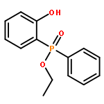 Phosphinic acid, (2-hydroxyphenyl)phenyl-, ethyl ester