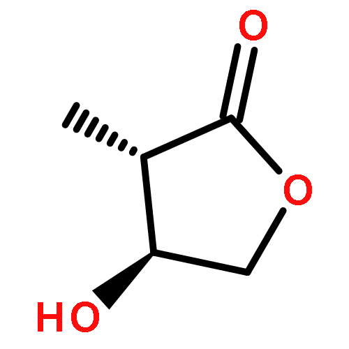 2(3H)-Furanone, dihydro-4-hydroxy-3-methyl-, (3S-trans)-