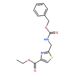 4-Thiazolecarboxylic acid, 2-[[[(phenylmethoxy)carbonyl]amino]methyl]-, ethyl ester