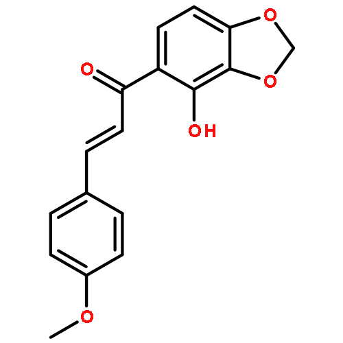 2-Propen-1-one, 1-(4-hydroxy-1,3-benzodioxol-5-yl)-3-(4-methoxyphenyl)-