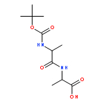 L-Alanine, N-[(1,1-dimethylethoxy)carbonyl]-D-alanyl-