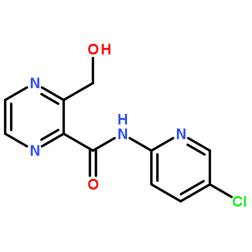 N-(5-Chloro-2-pyridinyl)-3-(hydroxymethyl)-2-pyrazinecarboxamide