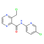 3-(Chloromethyl)-N-(5-chloro-2-pyridinyl)-2-pyrazinecarboxamide