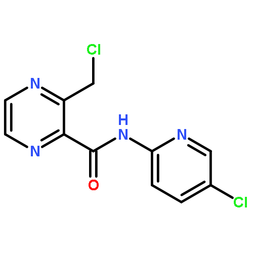 3-(Chloromethyl)-N-(5-chloro-2-pyridinyl)-2-pyrazinecarboxamide