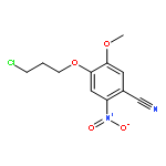 4-(3-chloropropoxy)-5-methoxy-2-nitrobenzonitrile