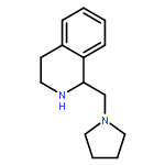 Isoquinoline, 1,2,3,4-tetrahydro-1-(1-pyrrolidinylmethyl)-