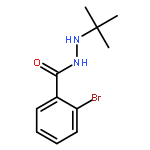 Benzoic acid, 2-bromo-, 2-(1,1-dimethylethyl)hydrazide