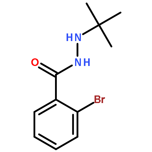 Benzoic acid, 2-bromo-, 2-(1,1-dimethylethyl)hydrazide