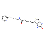 1H-Thieno[3,4-d]imidazole-4-pentanamide,hexahydro-2-oxo-N-[2-(2-pyridinyldithio)ethyl]-, [3aS-(3aa,4b,6aa)]- (9CI)