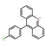 XANTHYLIUM, 9-(4-CHLOROPHENYL)-