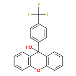 9H-Xanthen-9-ol, 9-[4-(trifluoromethyl)phenyl]-