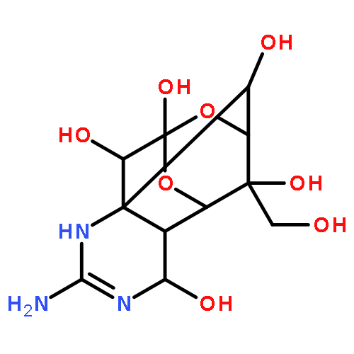 5,9:7,10a-Dimethano-10aH-[1,3]dioxocino[6,5-d]pyrimidine-4,7,10,11,12-pentol,2-amino-3,4,4a,5,9,10-hexahydro-12-(hydroxymethyl)-,(4R,4aR,5R,7S,9S,10S,10aR,11S,12R)-