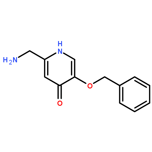 4(1H)-PYRIDINONE, 2-(AMINOMETHYL)-5-(PHENYLMETHOXY)-