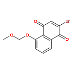 1,4-Naphthalenedione, 2-bromo-5-(methoxymethoxy)-