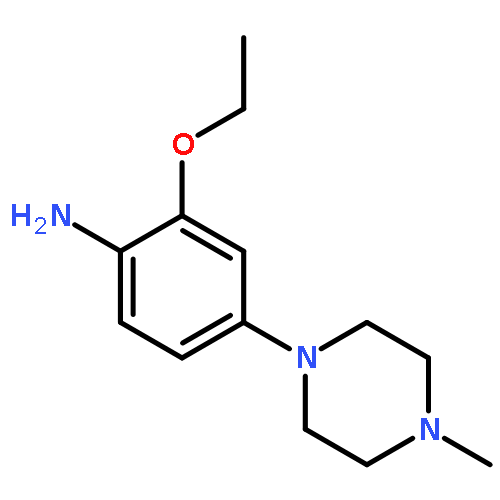 2-ethoxy-4-(4-methyl-1-piperazinyl)-Benzenamine