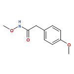 N-methoxy-2-(4-methoxyphenyl)acetamide