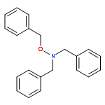 Benzenemethanamine, N-(phenylmethoxy)-N-(phenylmethyl)-