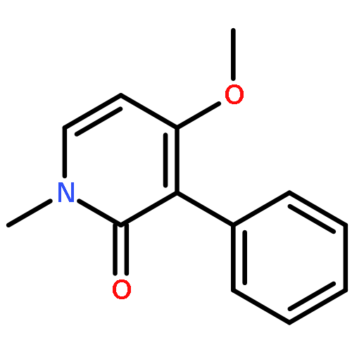 2(1H)-Pyridinone, 4-methoxy-1-methyl-3-phenyl-