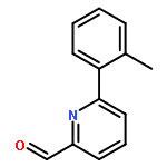 2-Pyridinecarboxaldehyde, 6-(2-methylphenyl)-