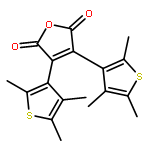 2,5-Furandione,3,4-bis(2,4,5-trimethyl-3-thienyl)-