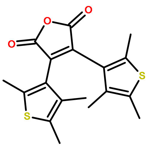 2,5-Furandione,3,4-bis(2,4,5-trimethyl-3-thienyl)-