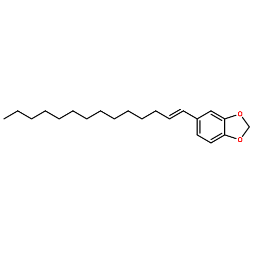 1,3-Benzodioxole, 5-(1E)-1-tetradecenyl-