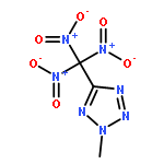 2H-Tetrazole, 2-methyl-5-(trinitromethyl)-