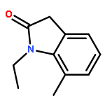 2H-Indol-2-one, 1-ethyl-1,3-dihydro-7-methyl-