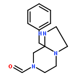 1H-1,4,7-Triazonine-1-carboxaldehyde, octahydro-4-(phenylmethyl)-