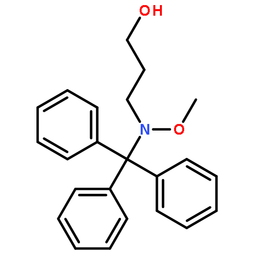 3-[methoxy(trityl)amino]propan-1-ol