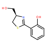 4-Thiazolemethanol,4,5-dihydro-2-(2-hydroxyphenyl)-, (4R)-