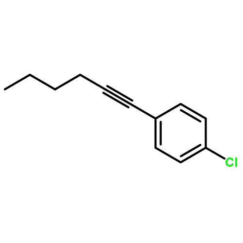 Benzene, 1-chloro-4-(1-hexynyl)-