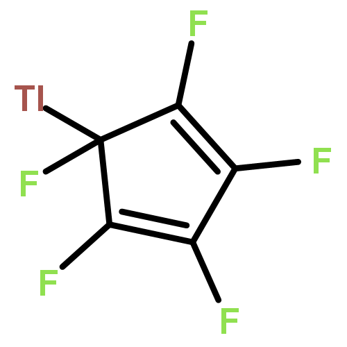 Thallium, (1,2,3,4,5-pentafluoro-2,4-cyclopentadien-1-yl)-