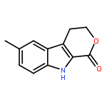 4,9-dihydro-6-methyl-Pyrano[3,4-b]indol-1(3H)-one