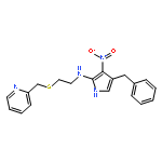 1H-Pyrrol-2-amine,3-nitro-4-(phenylmethyl)-N-[2-[(2-pyridinylmethyl)thio]ethyl]-