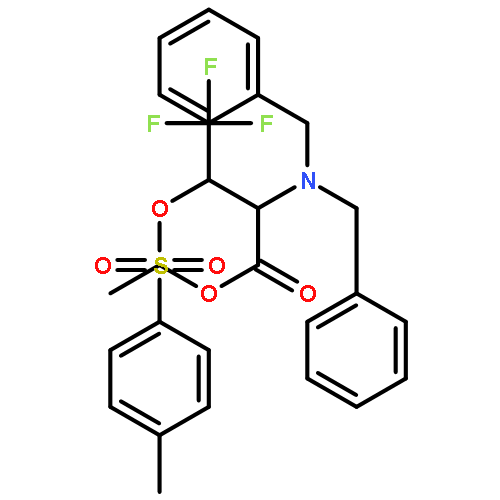 Ethyl (2S,3S)-2-(dibenzylamino)-4,4,4-trifluoro-3-(tosyloxy)butanoate