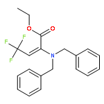 (Z)-Ethyl 2-(dibenzylamino)-4,4,4-trifluorobut-2-enoate