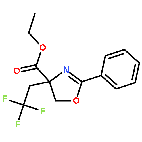 Ethyl 2-phenyl-4-(2,2,2-trifluoroethyl)-4,5-dihydrooxazole-4-carboxylate