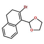 1,3-Dioxolane, 2-(2-bromo-3,4-dihydro-1-naphthalenyl)-