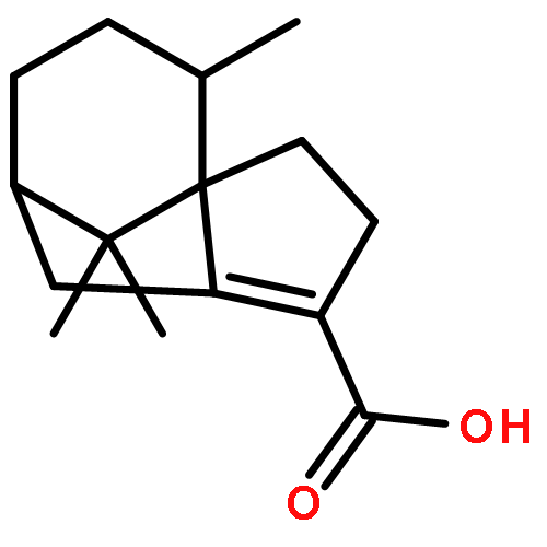 4,9,9-trimethyl-2,4,5,6,7,8-hexahydro-3H-3a,7-methanoazulene-1-carboxylic acid