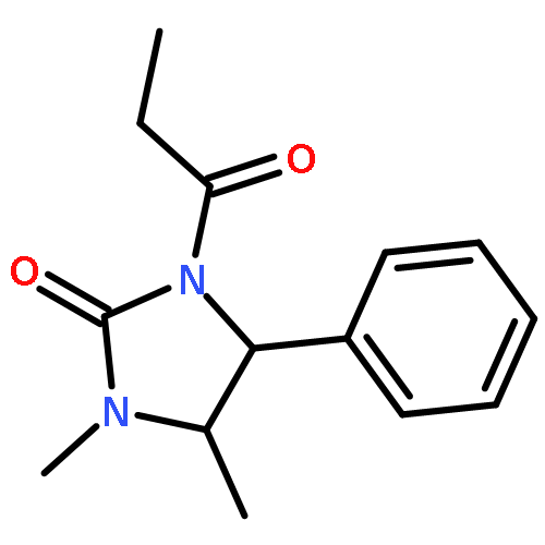 2-Imidazolidinone, 1,5-dimethyl-3-(1-oxopropyl)-4-phenyl-, (4R,5S)-