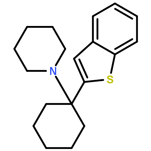 1-(1-(Benzo[b]thiophen-2-yl)cyclohexyl)piperidine