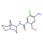 Benzamide,4-amino-N-(1R,4S,5R)-1-azabicyclo[3.3.1]non-4-yl-5-chloro-2-methoxy-, rel-