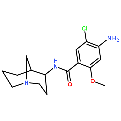 Benzamide,4-amino-N-(1R,4S,5R)-1-azabicyclo[3.3.1]non-4-yl-5-chloro-2-methoxy-, rel-