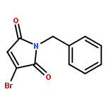 3-bromo-2,5-dihydro-1-benzyl-1H-pyrrole-2,5-dione