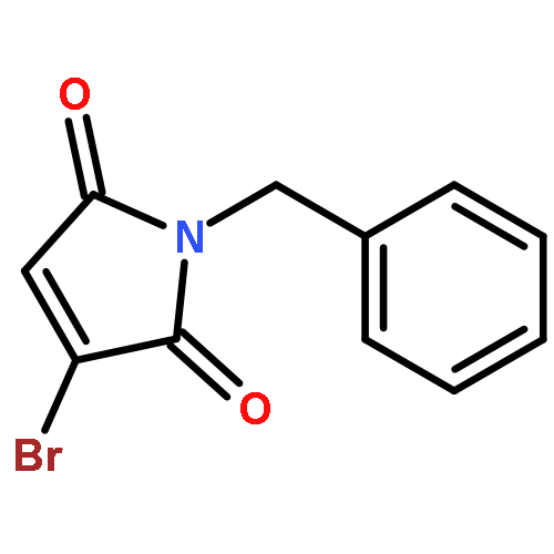 3-bromo-2,5-dihydro-1-benzyl-1H-pyrrole-2,5-dione