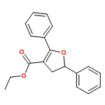 ETHYL 2,5-DIPHENYL-2,3-DIHYDROFURAN-4-CARBOXYLATE